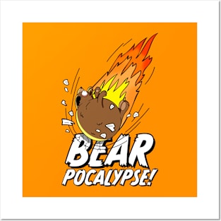 BEARPOCALYPSE! Meteor Bear Posters and Art